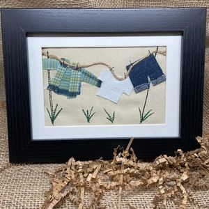Handmade “Clothesline Artwork”